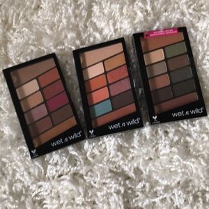 Set of Wet n Wild Palettes